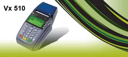 Host Merchant Services image of the Vx 510 Payment Processing Terminal