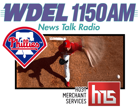 Host Merchant Services, WDEL 1150 AM and the Philadelphia Phillies
