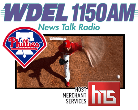 wdel-phillies Host Merchant Services, WDEL 1150 AM and the Philadelphia Phillies