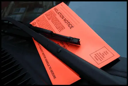Host Merchant Services Image of a parking ticket