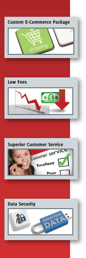 Host Merchant Services web hosting services offered