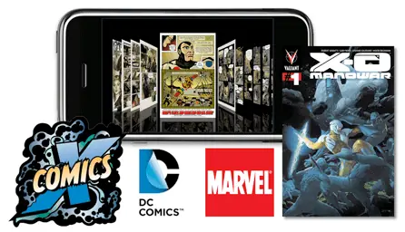 Host Merchant Services image for mobile comic book apps