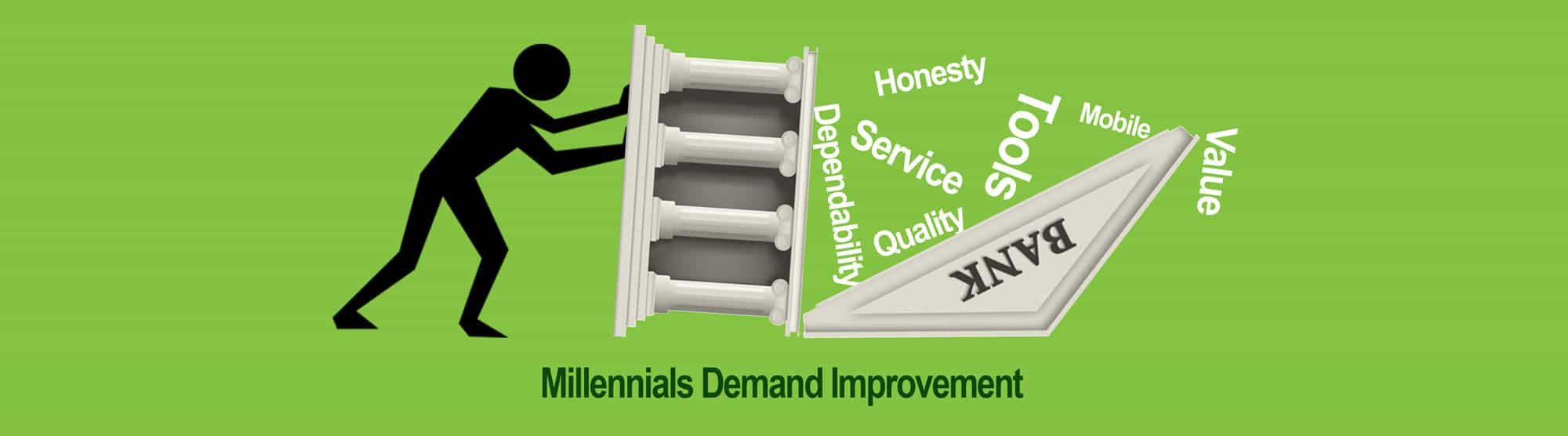 Millennials want improved service from Banks