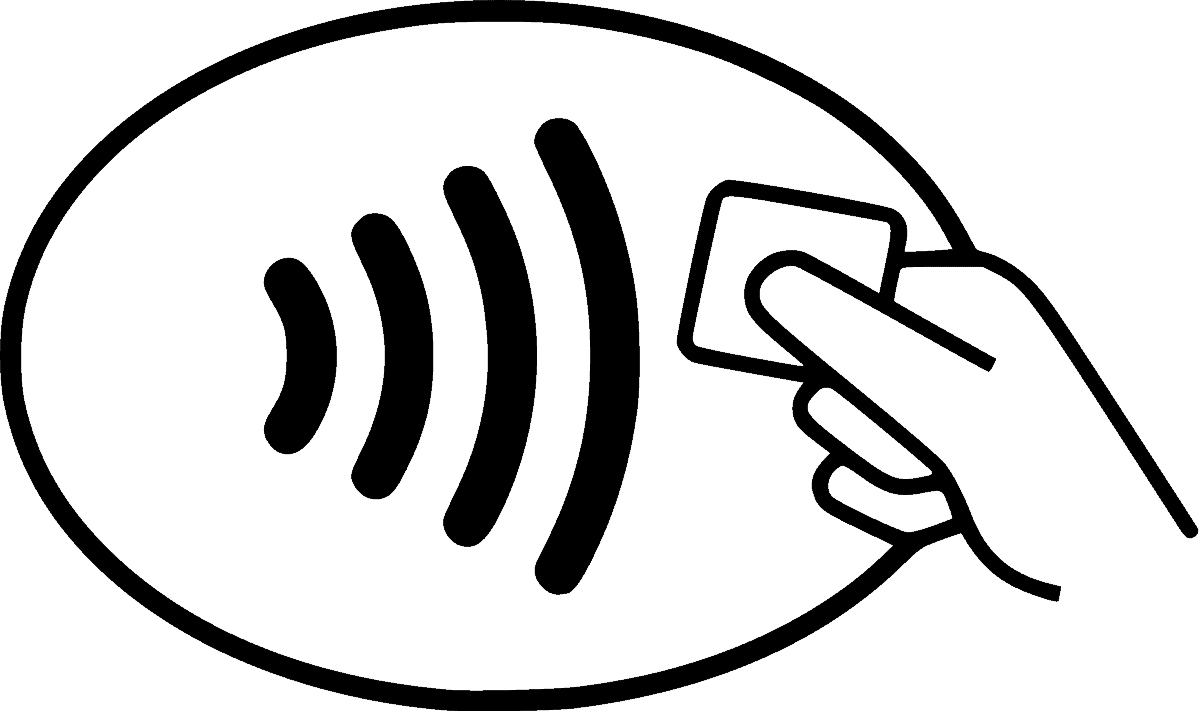 Universal Contactless Payment Symbol logo