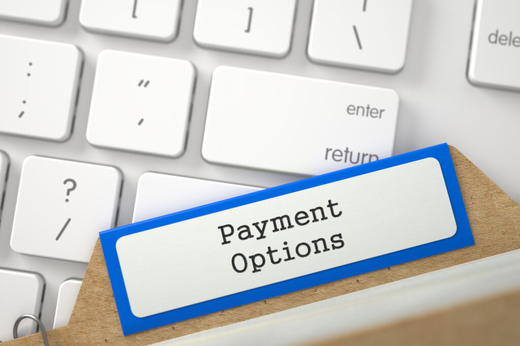 Payment Option For China