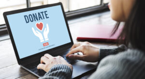 accept donations by credit card