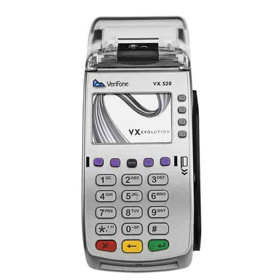 VeriFone VX520 Host Merchant Services Credit Card Processing and