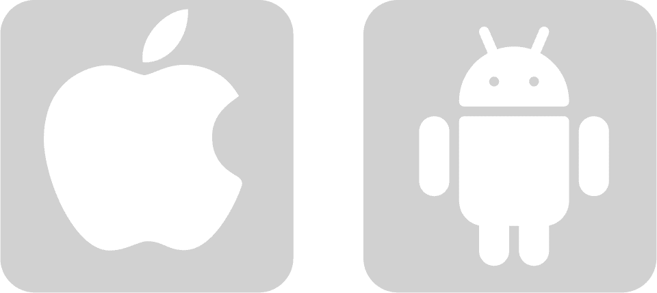 apple and android logos