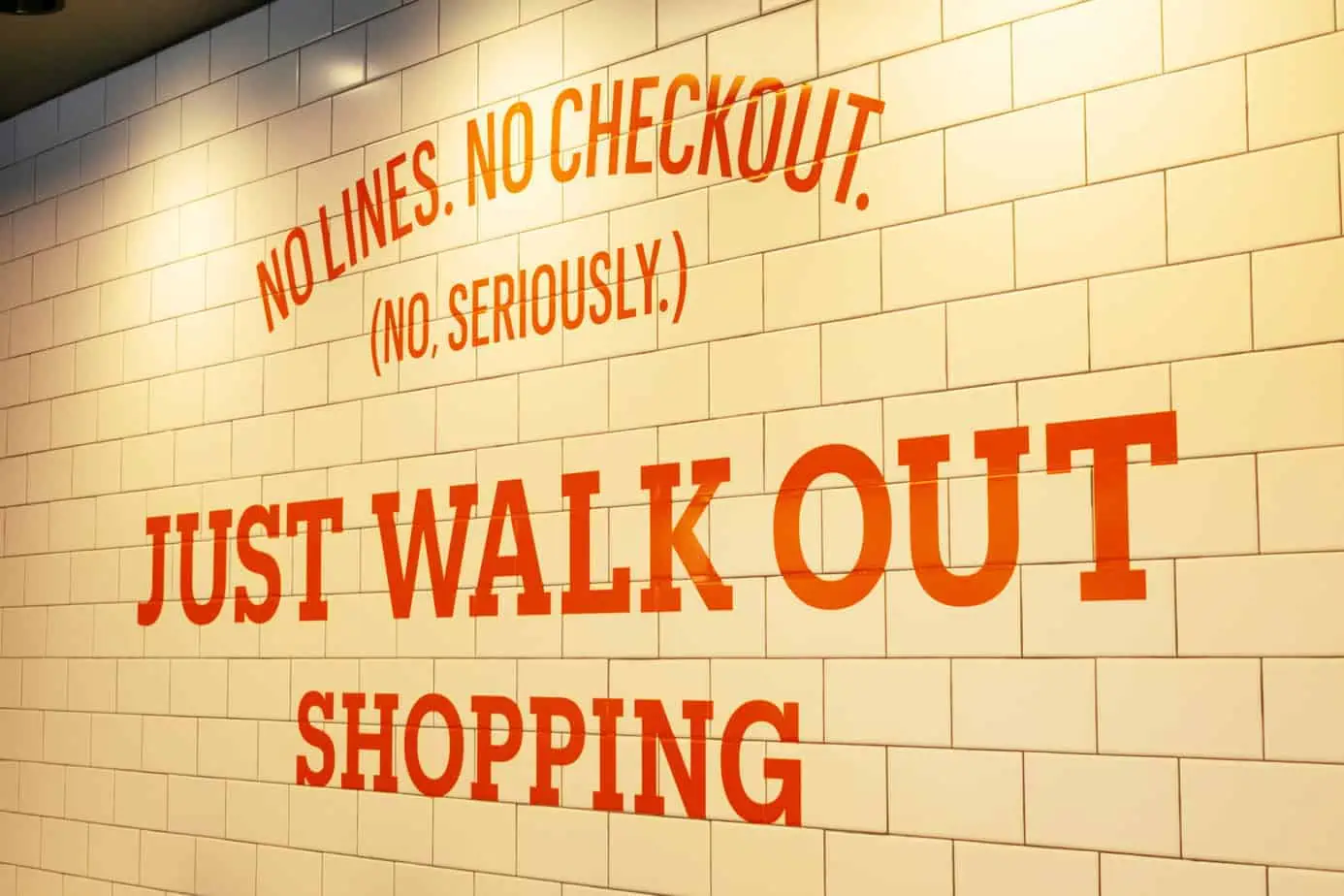 Amazon Go Convenience Store No Lines No Checkout Advertisement 165352607
