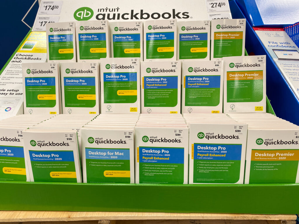 Intuit Quickbooks Desktop Pro And Desktop Premier Computer Software Accounting Packages 175097998