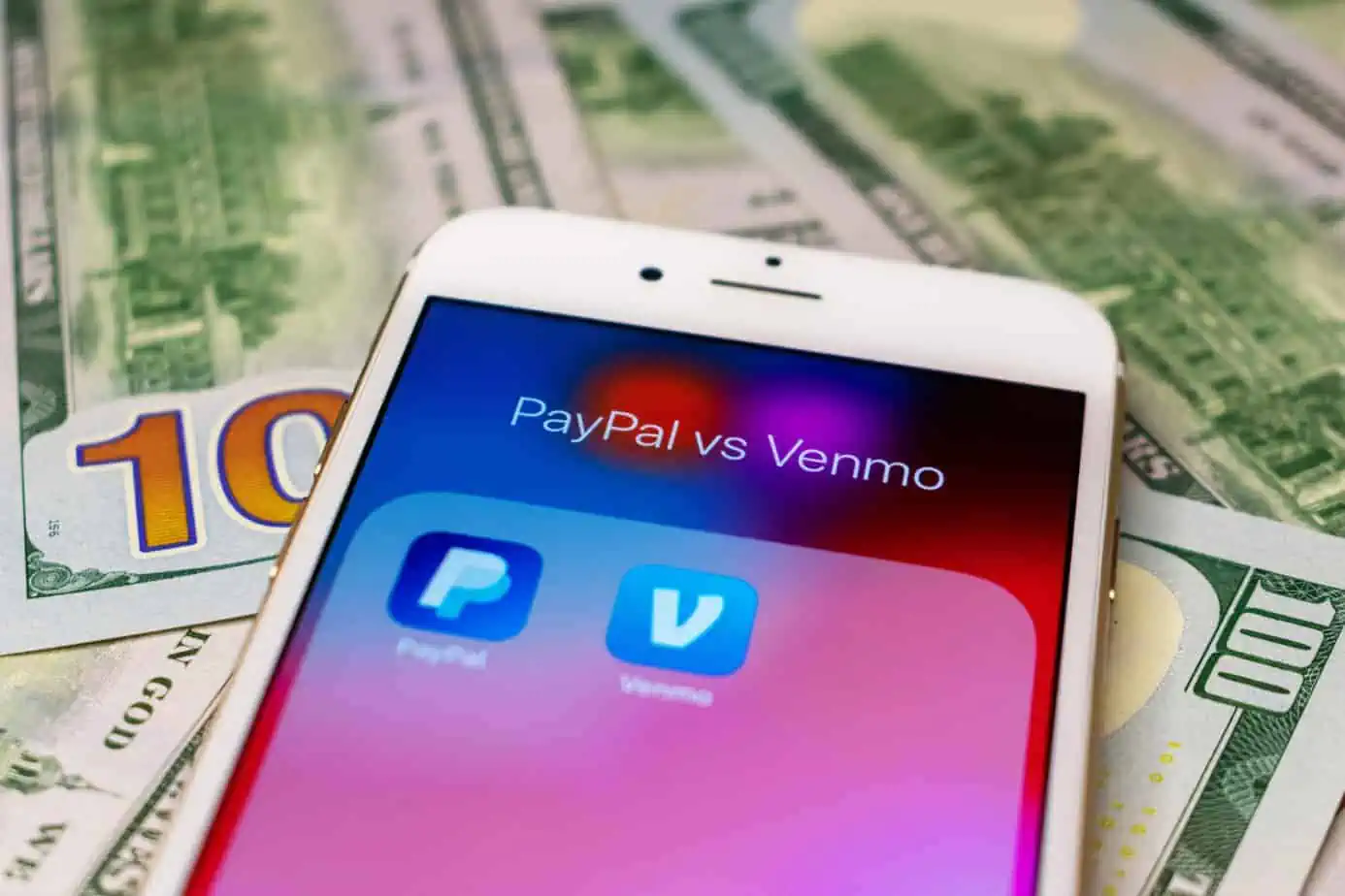 paypal vs venmo smartphone folder with blurred paypal and venmo mobile payment service applications 212752189 (2)
