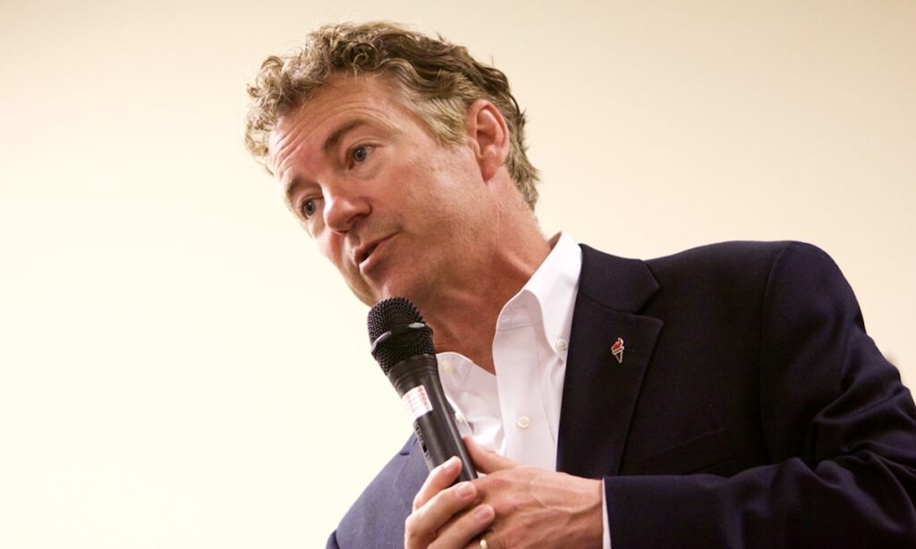 Rand Paul Wonders if Crypto Will Become World Reserve Currency