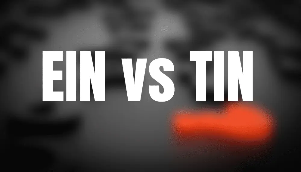 EIN vs TIN