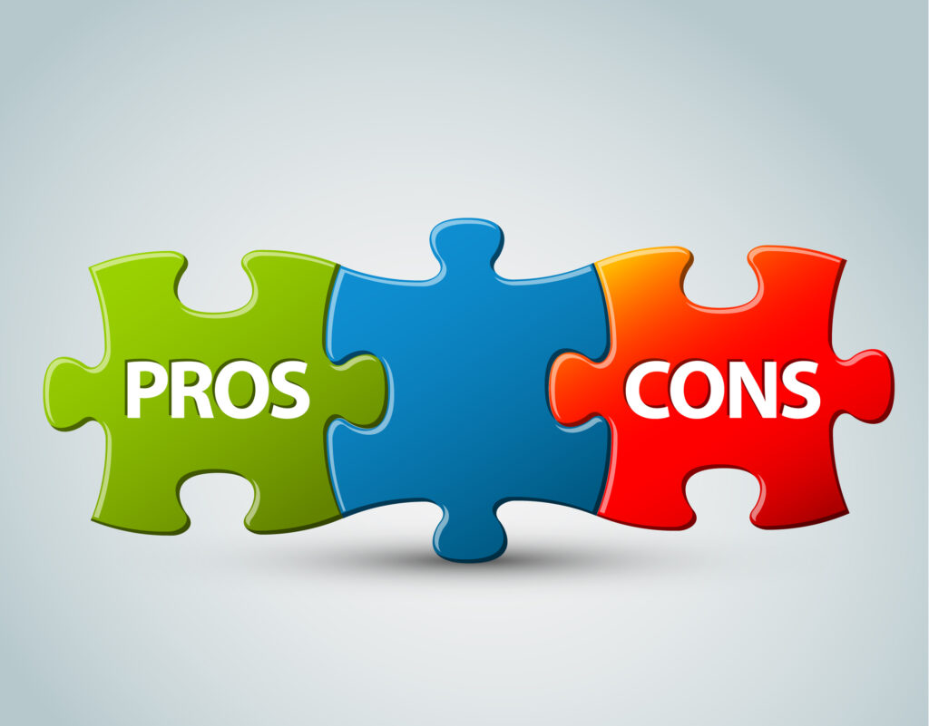 pros and cons of affiliate marketing