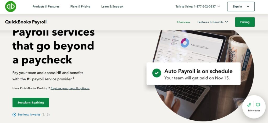 quickbooks payroll