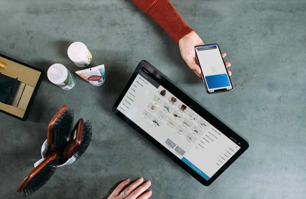 peer to peer payment in a shop