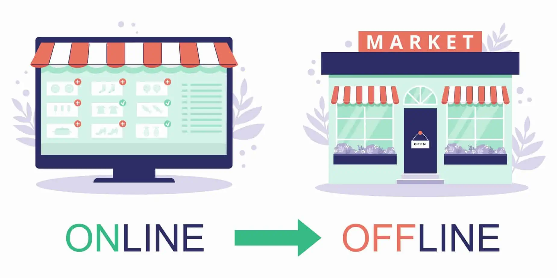 In-Store Shopping Vs. Online Shopping