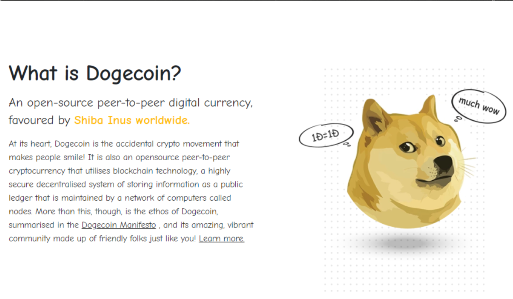History of Dogecoin and future trends