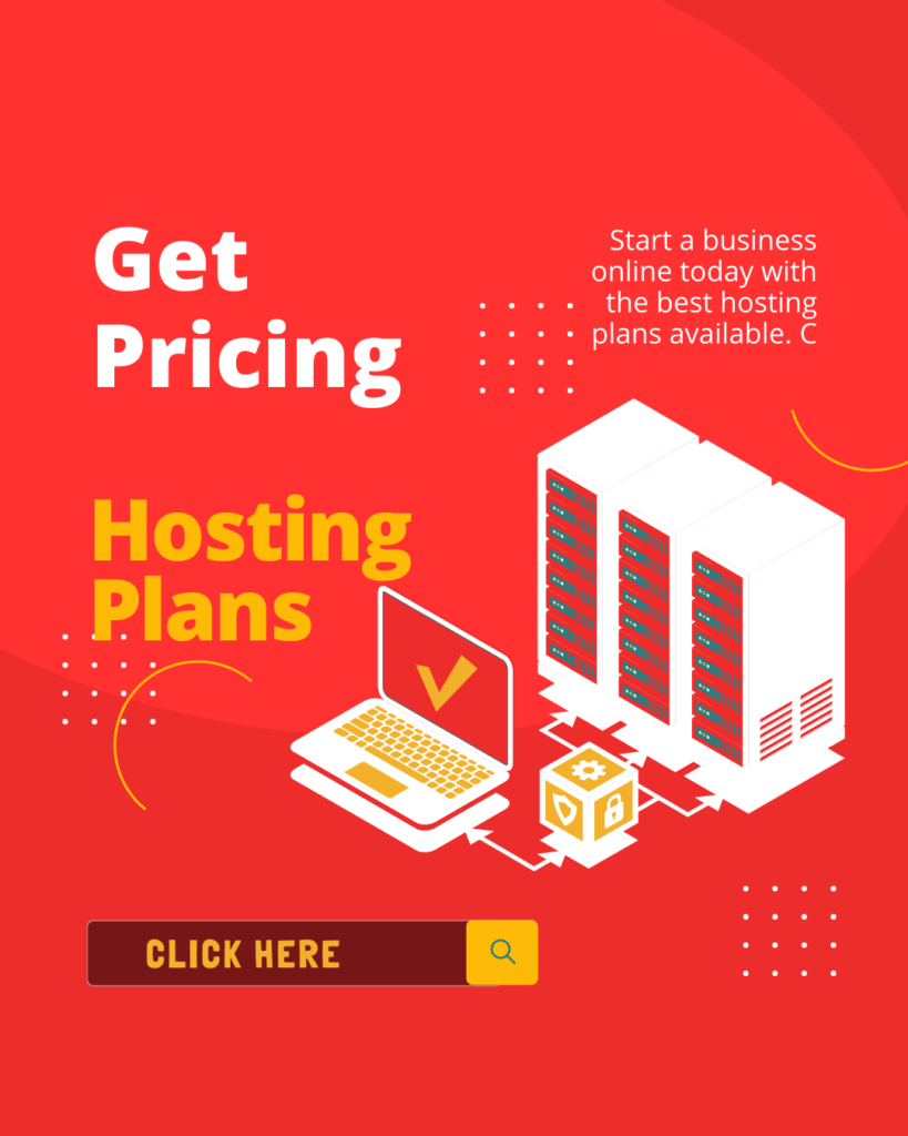 web hosting pricing and plans