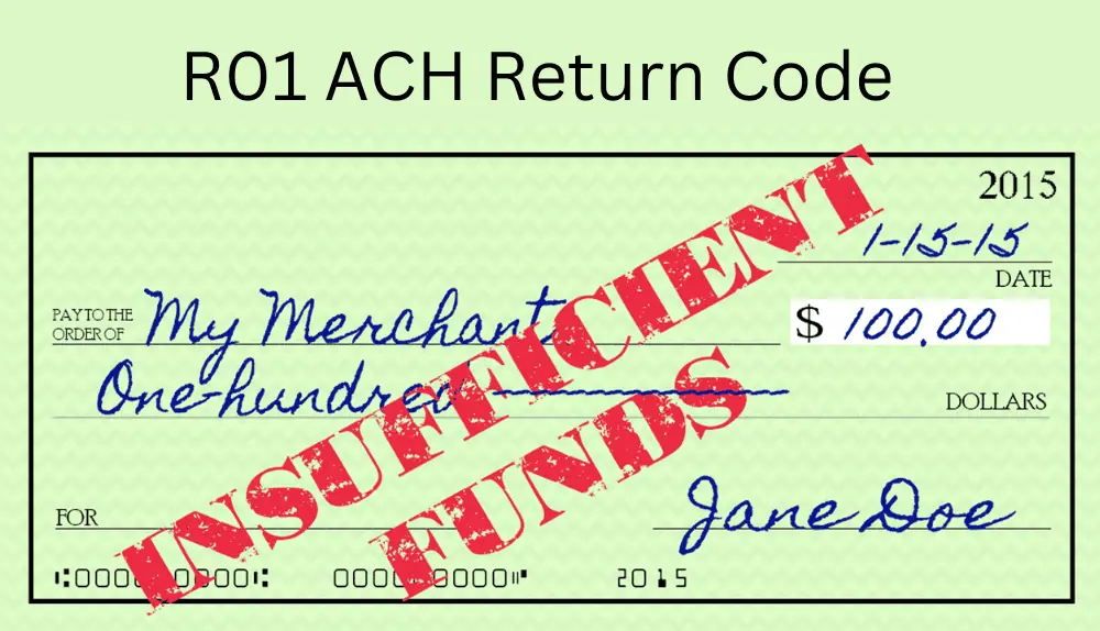 R01 ACH Return Code
