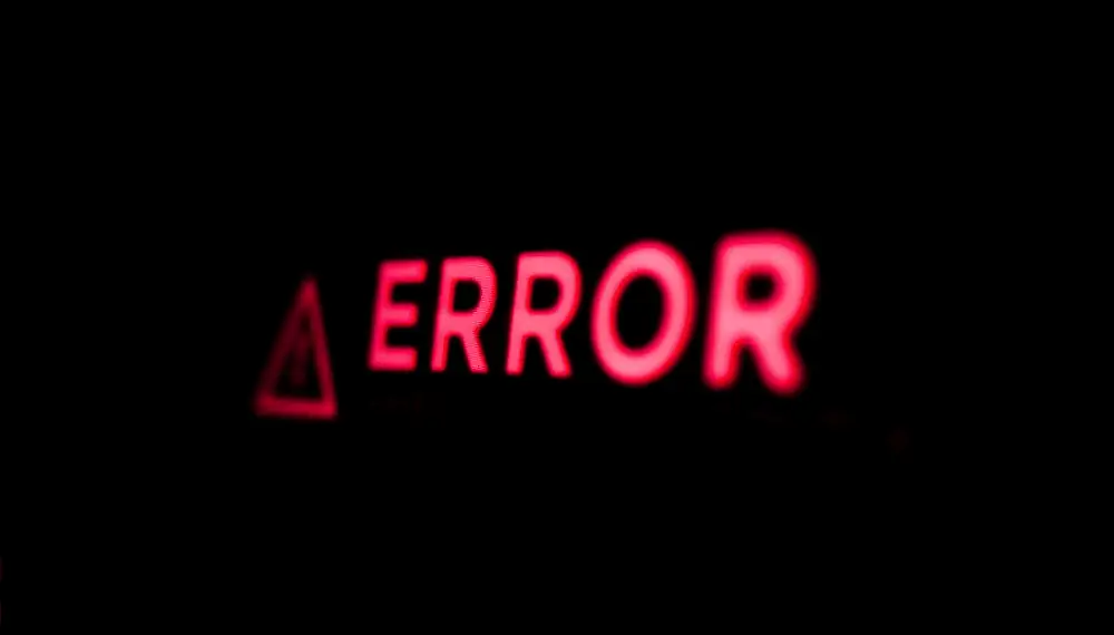 error code