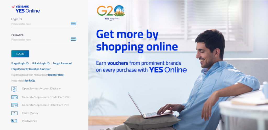 yes bank online payment