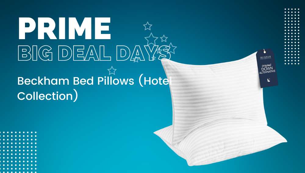 October Prime Day Deal: Beckham Hotel Collection Pillows on Sale