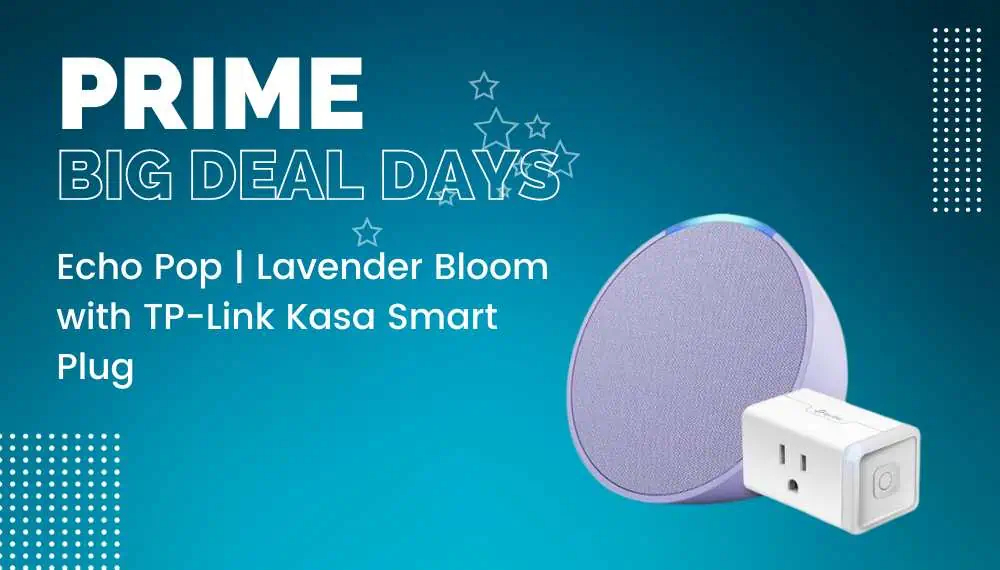 Echo Pop | Lavender Bloom with TP-Link Kasa Smart Plug
