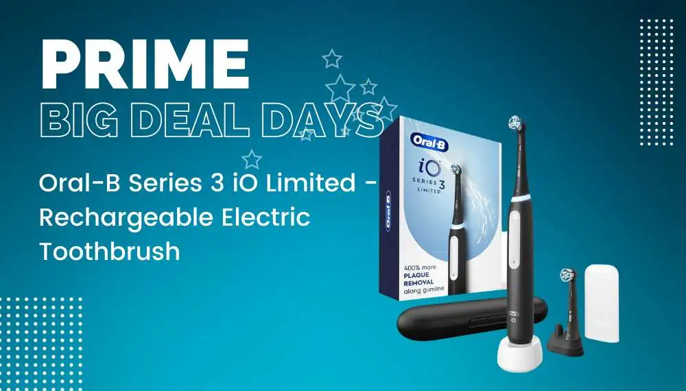 Oral-B Series 3 iO Limited - Rechargeable Electric Toothbrush