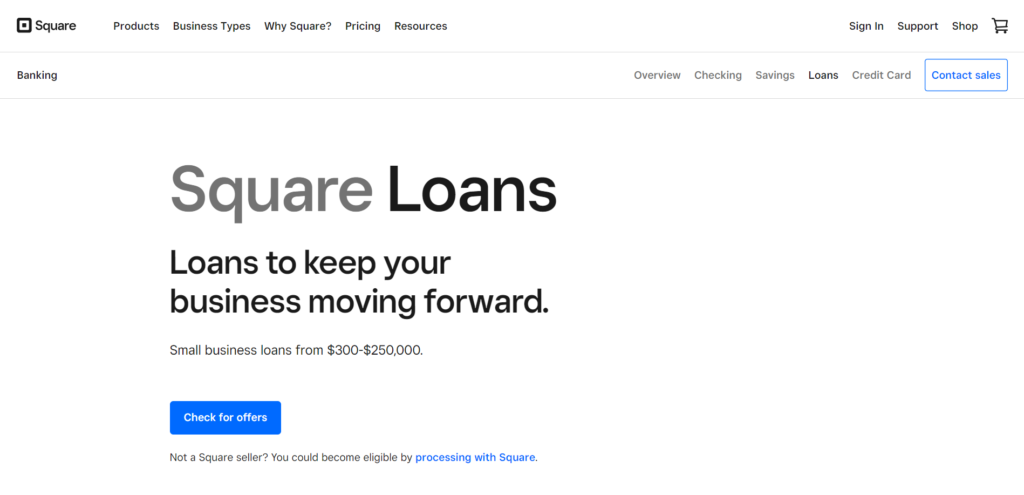 Square Loans