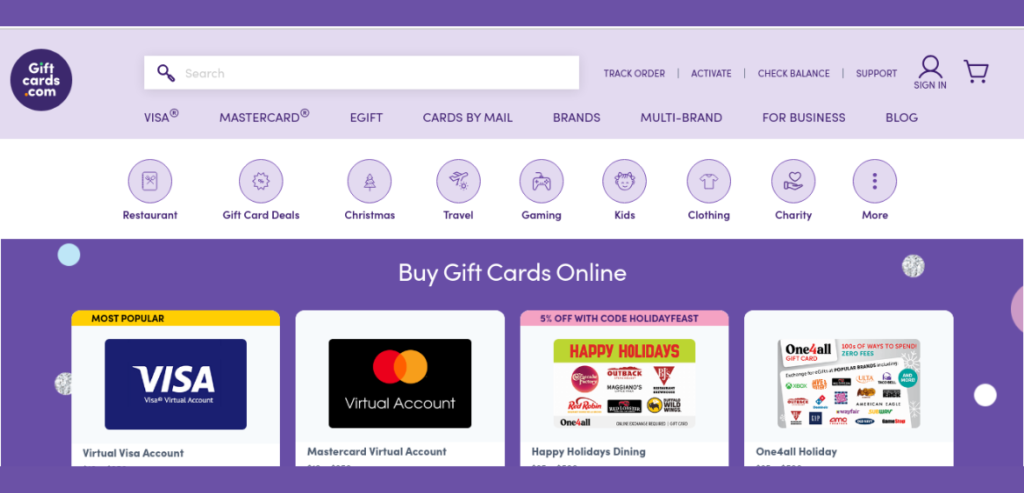 Giftcards  - Best Gift Cards For Employees