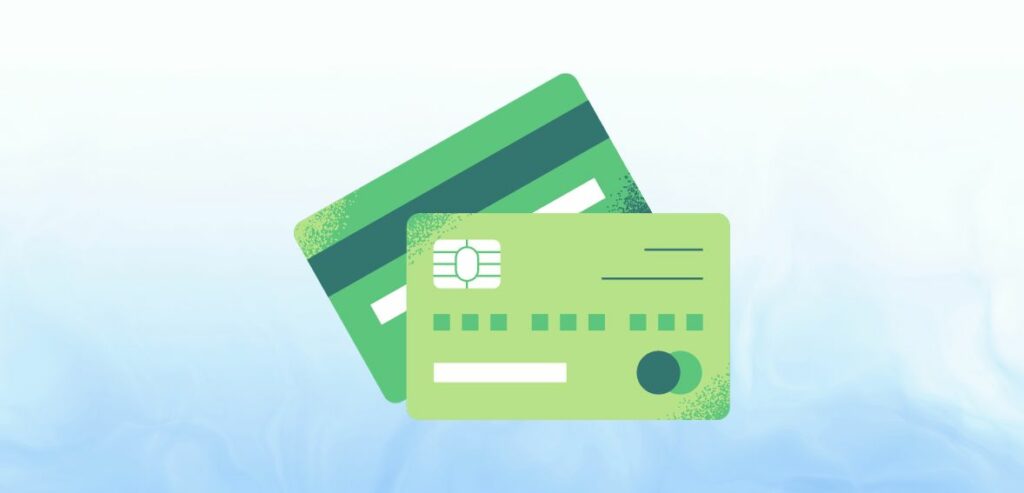 Credit card and debit card