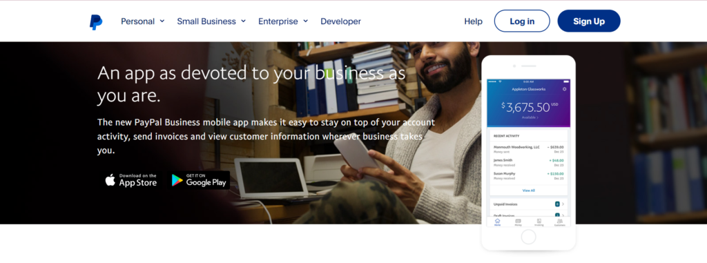 PayPal Business App