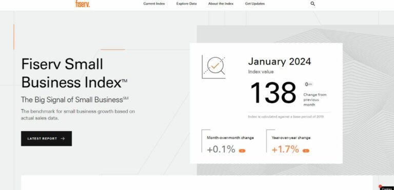 Fiserv Launches a Small Business Index
