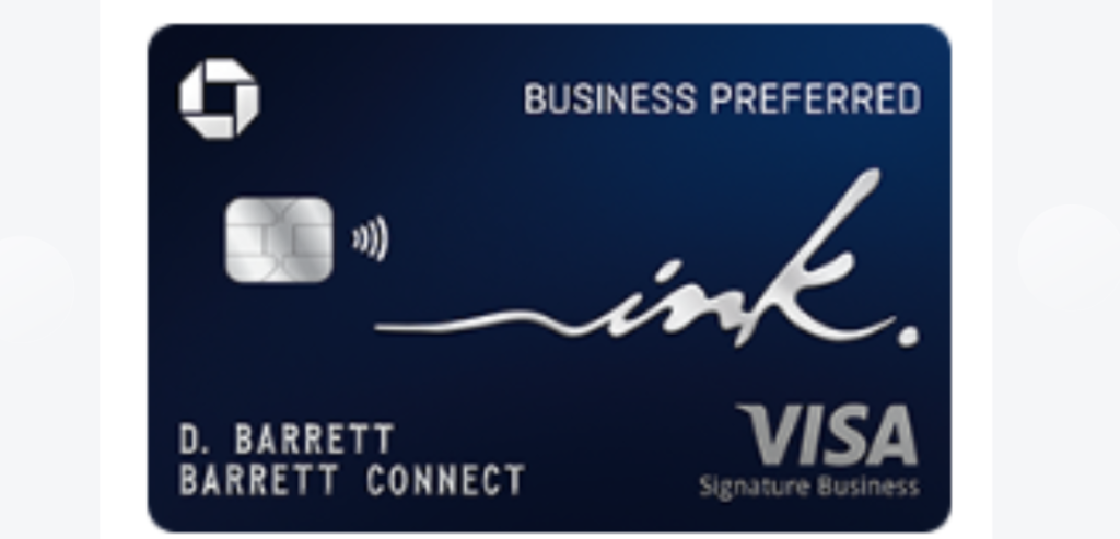 Best Business Credit Cards for LLCs - Chase Ink Business Preferred Card