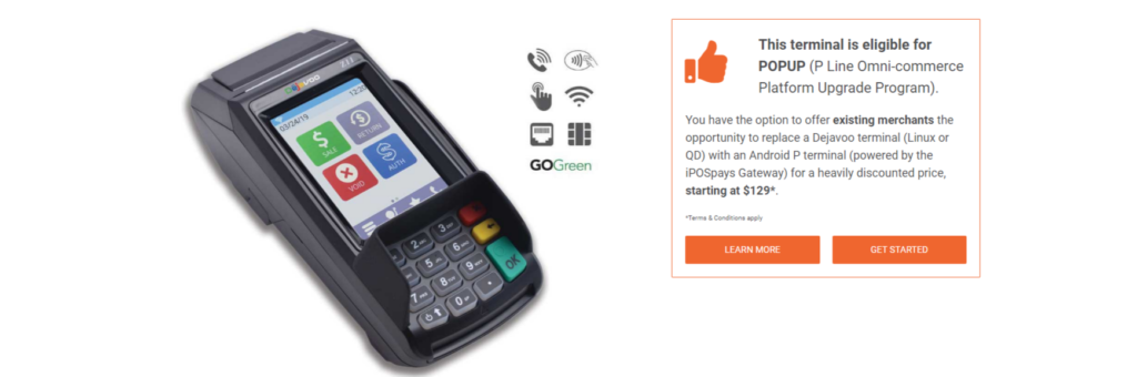 What are the Features of Dejavoo Z11 EMV Terminal?