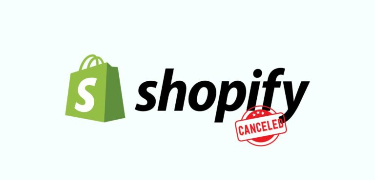cancelling shopify subscription