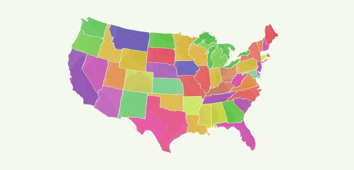Minimum Wage Rate by State in the United States
