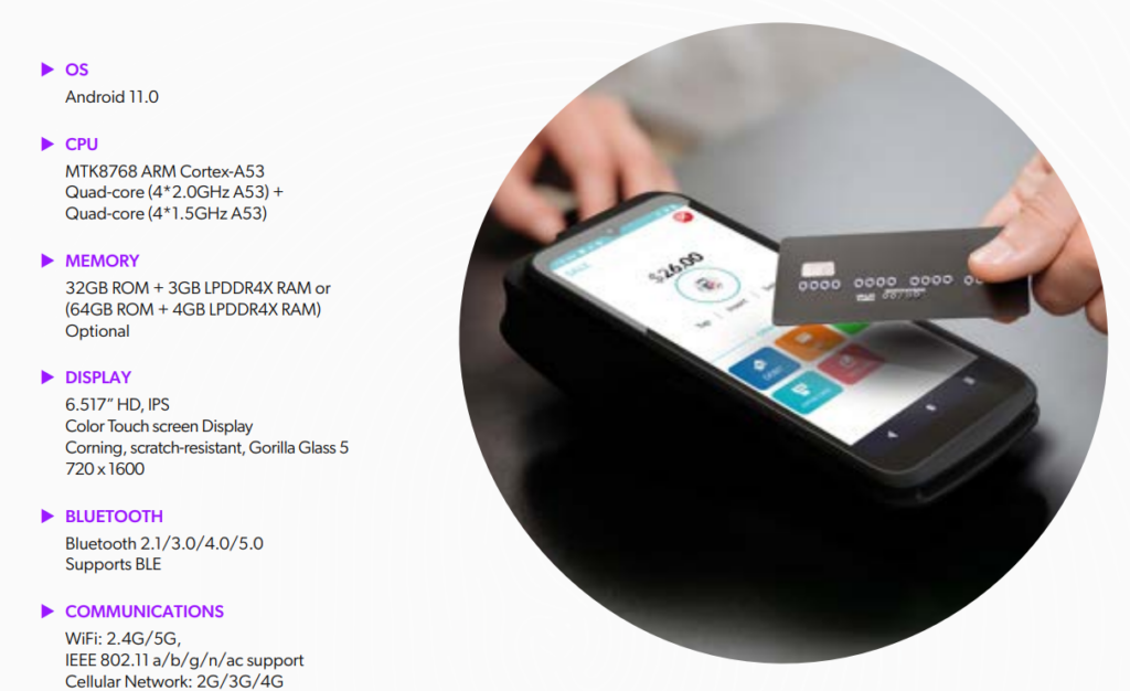 image 74 What Are the Security Features of Dejavoo P8 Android Wireless Terminal?