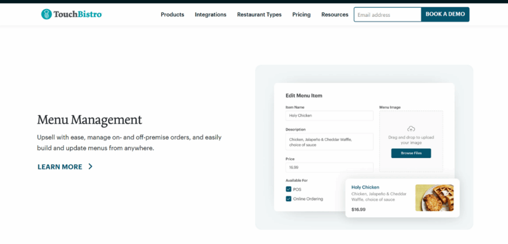 Coffee Shop POS - TouchBistro