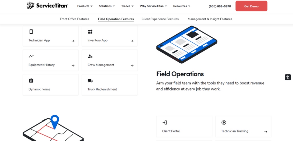 Features of ServiceTitan Features of ServiceTitan