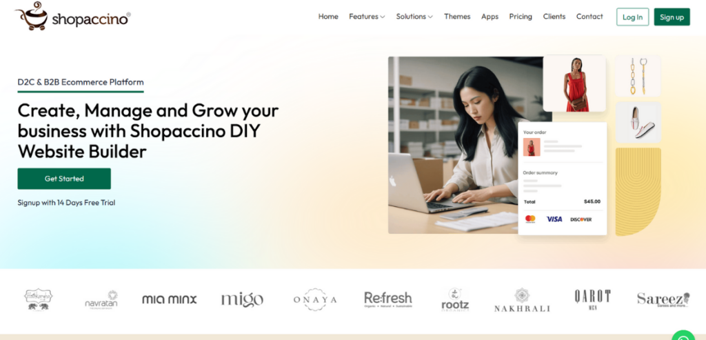 Modern E commerce Shopping Cart Shopaccino Modern E-commerce Shopping Cart - Shopaccino