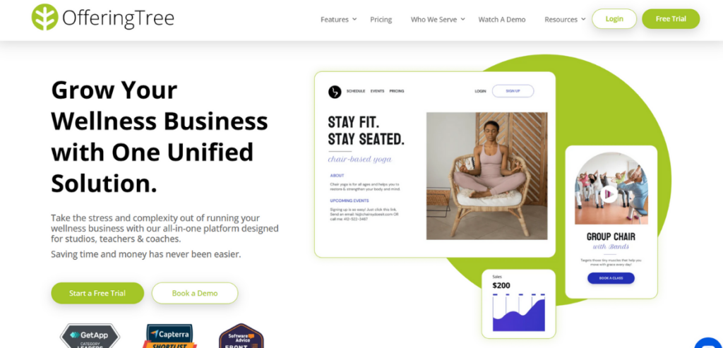 best Yoga Studio Management Software OfferingTree best Yoga Studio Management Software - OfferingTree