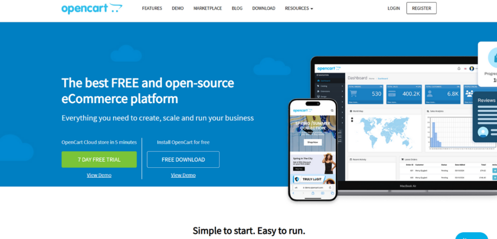 top Online Shopping Cart OpenCart OpenCart