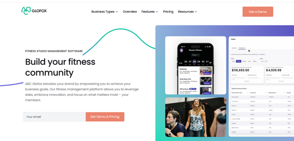 top gym management software abc glofox Fitness studio SaaS - glofox
