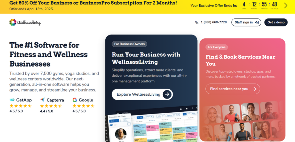Fitness Studio Saas WellnessLiving Fitness Studio Saas - WellnessLiving