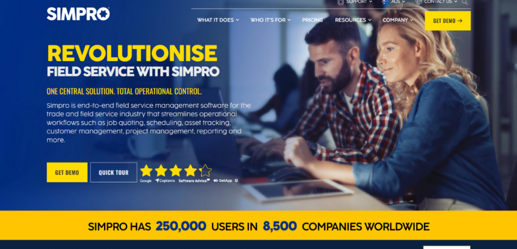 ServiceTitan Alternatives in 2025 SimPro ServiceTitan Alternatives in 2025 SimPro
